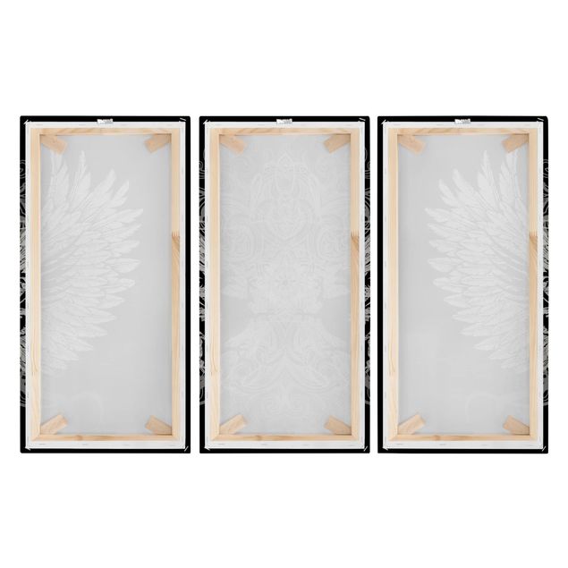 Print on canvas 3 parts - Dragon Wing