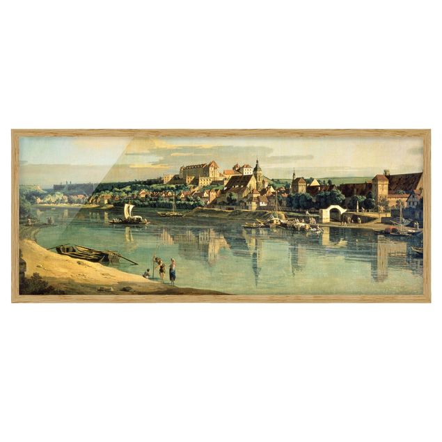 Framed poster - Bernardo Bellotto - View Of Pirna