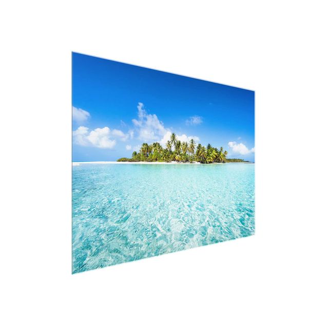 Glass print - Crystal Clear Water