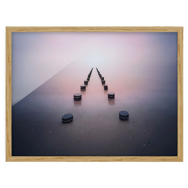 Framed poster - Zen On The Beach