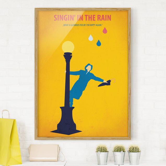Framed poster - Film Poster Singing In The Rain
