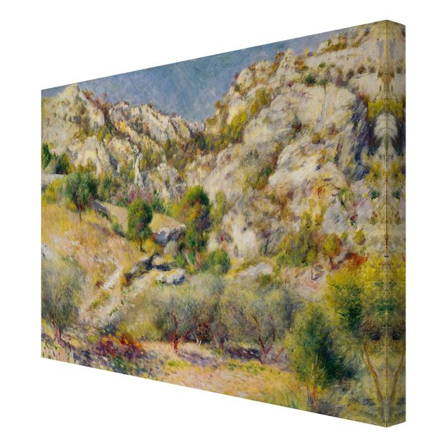 Canvas print - Auguste Renoir - Rock At Estaque