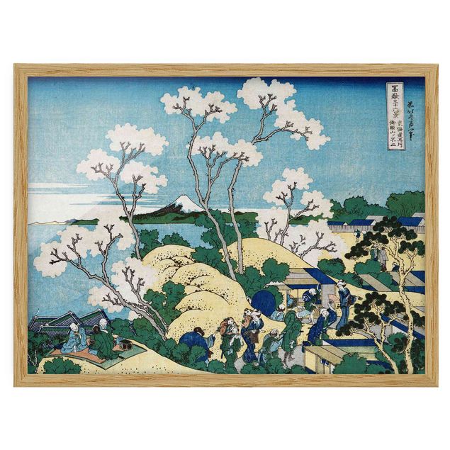 Framed poster - Katsushika Hokusai - The Fuji Of Gotenyama
