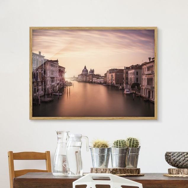 Framed poster - Evening In Venice