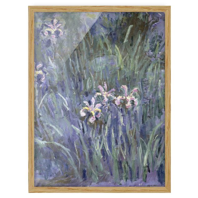 Framed poster - Claude Monet - Iris