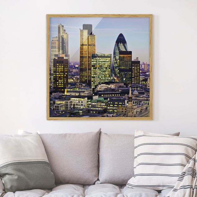Framed poster - London City