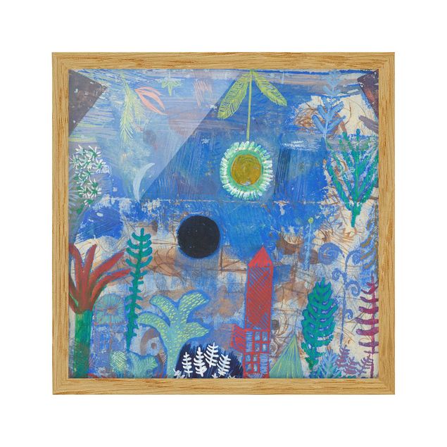 Framed poster - Paul Klee - Sunken Landscape
