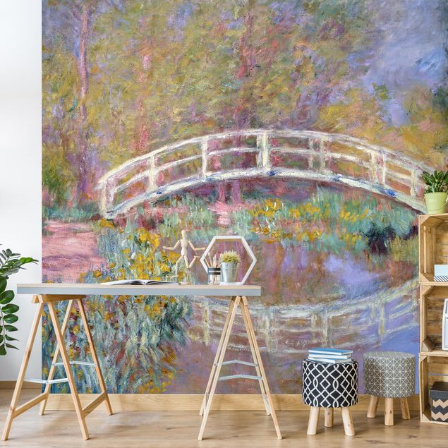 Wallpaper - Claude Monet - Bridge Monet's Garden