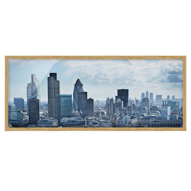 Framed poster - London Skyline