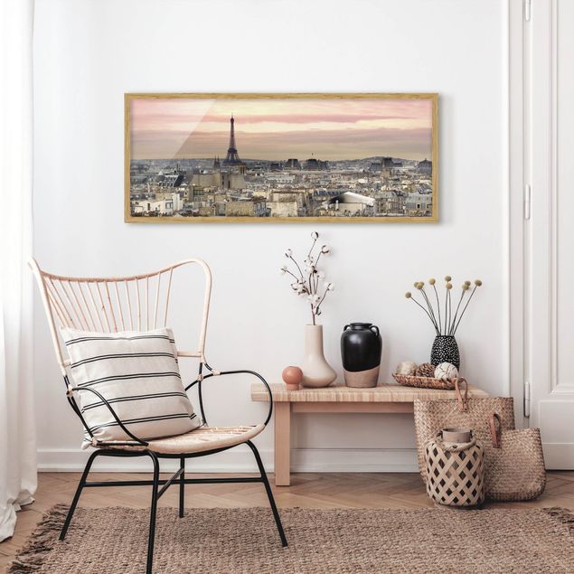 Framed poster - Paris Up Close