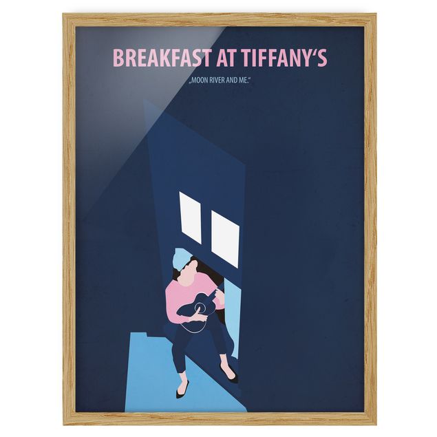 Framed poster - Film Posters Breakfast At Tiffany's
