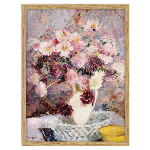 Framed poster - Jacques-Emile Blanche - Bunch of flowers
