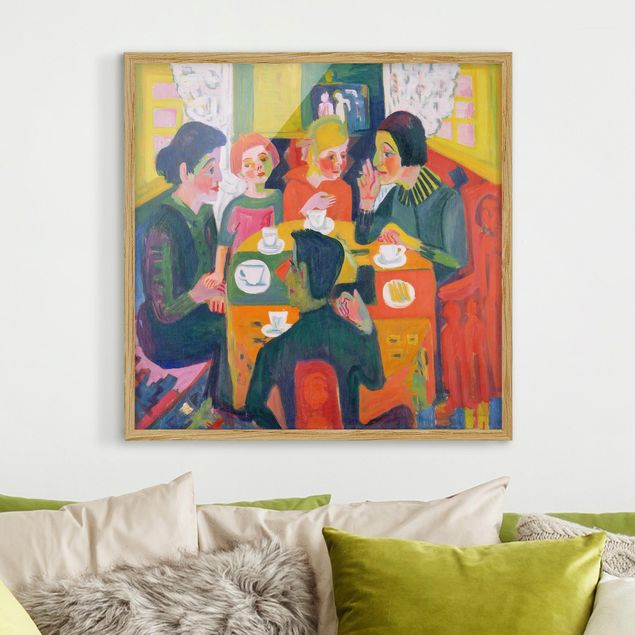 Framed poster - Ernst Ludwig Kirchner - Coffee Table