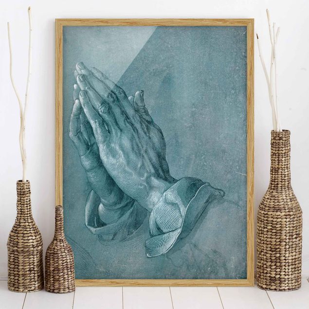 Framed poster - Albrecht Dürer - Study Of Praying Hands