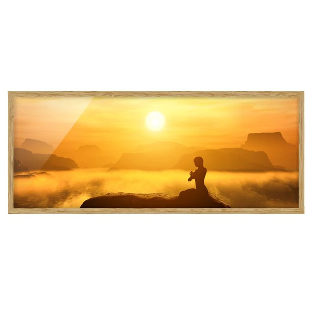 Framed poster - Yoga Meditation