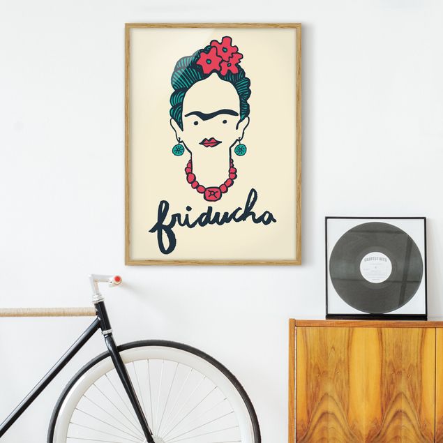 Framed poster - Frida Kahlo - Friducha