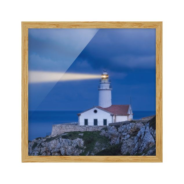 Framed poster - Lighthouse At Far De Capdepera