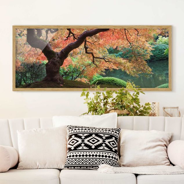 Framed poster - Japanese Garden