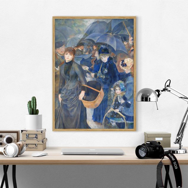 Framed poster - Auguste Renoir - Umbrellas