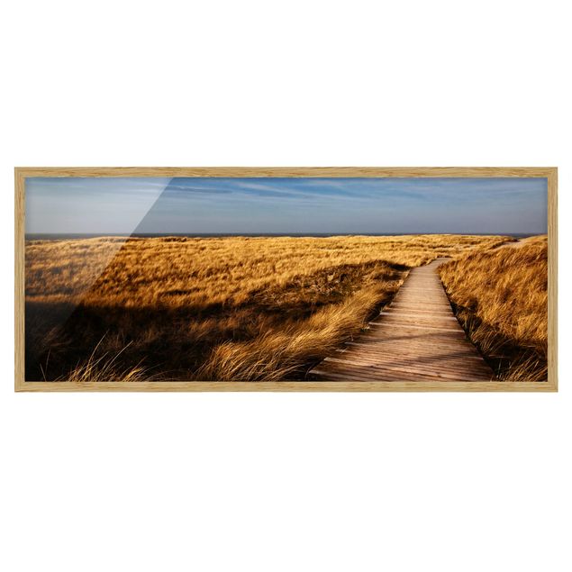 Framed poster - Dune Path On Sylt