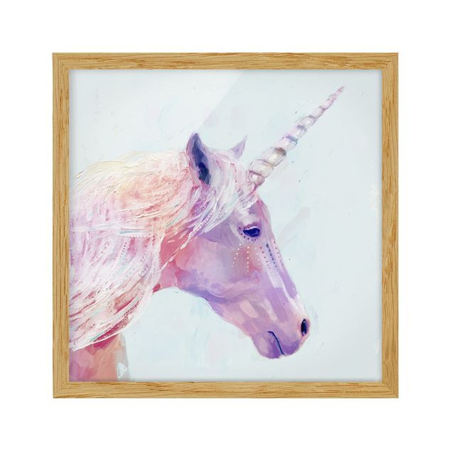Framed poster - Mystic Unicorn I
