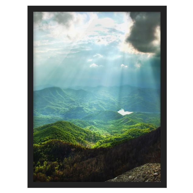 Framed poster - Heavenly Ground
