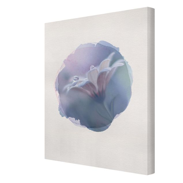 Canvas print - WaterColours - Behind Closed Eyes
