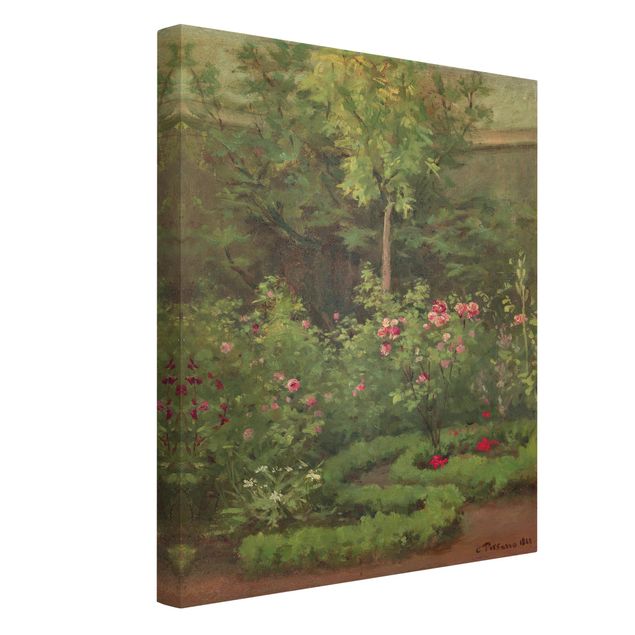 Canvas print - Camille Pissarro - A Rose Garden