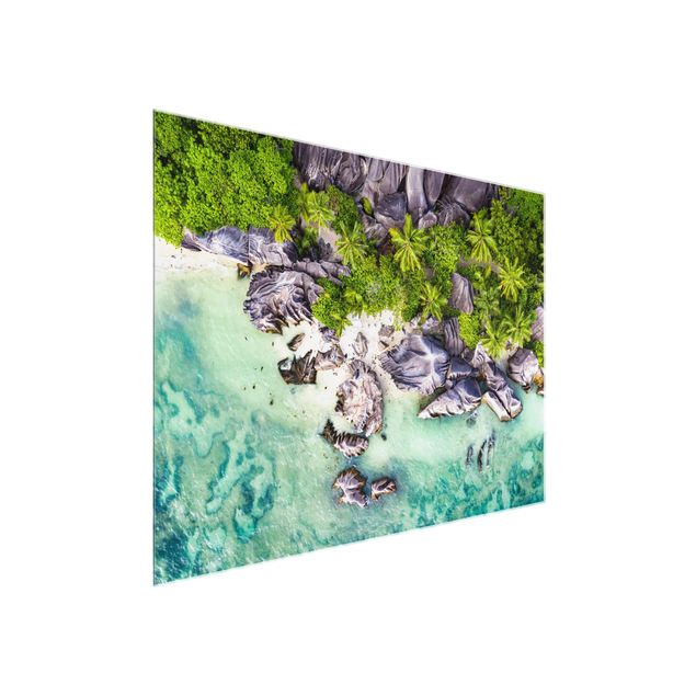 Glass print - Hidden Beach
