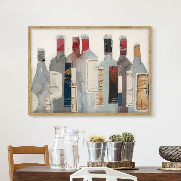 Framed poster - Wine & Spirits I
