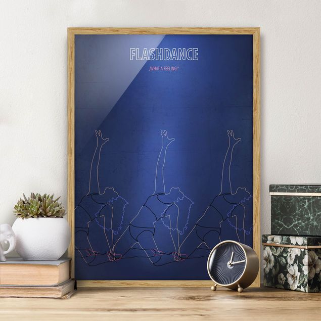 Framed poster - Film Poster Flashdance