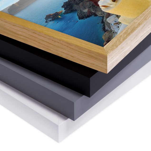 Framed poster - Santorini