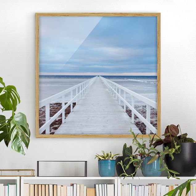 Framed poster - Bridge In Sweden
