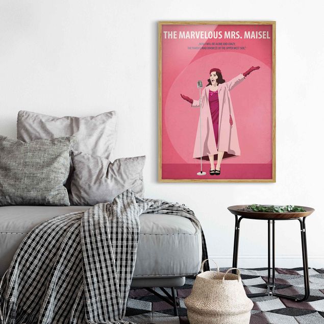 Framed poster - Film Poster The Marvelous Mrs. Maisel