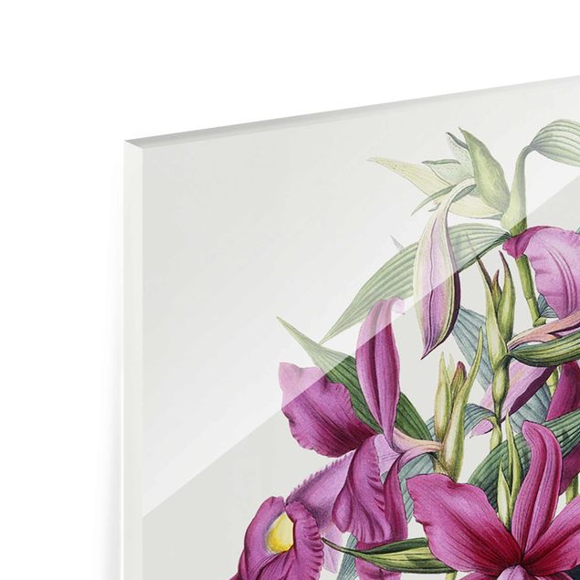 Glass print - Maxim Gauci - Orchid I