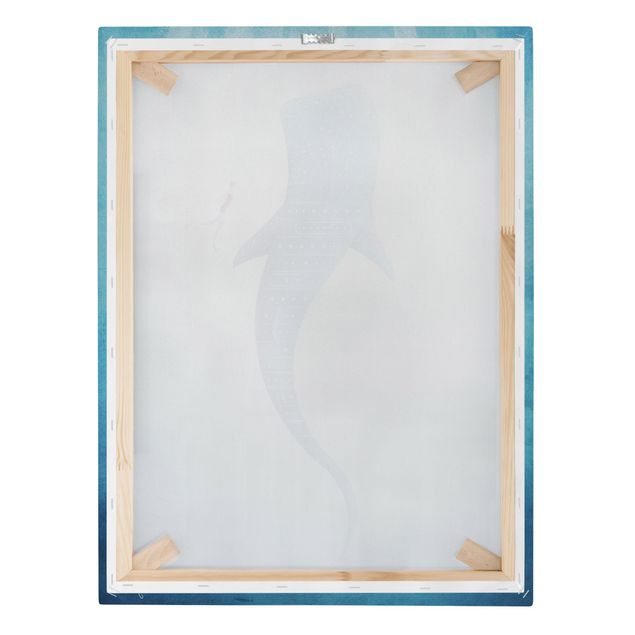 Print on canvas - The Whale Shark