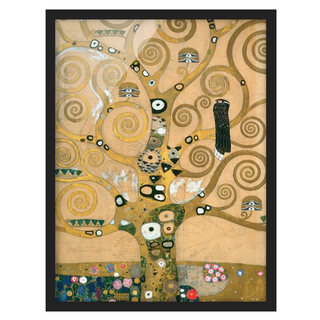 Framed poster - Gustav Klimt - The Tree of Life
