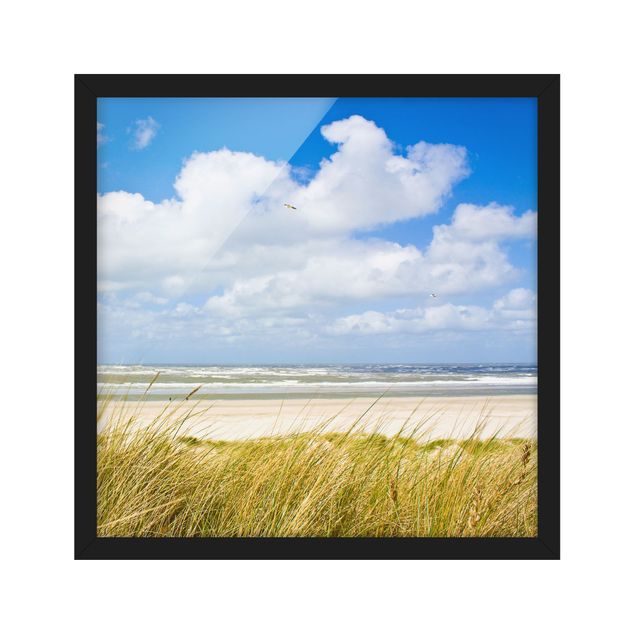 Framed poster - At The North Sea Coast