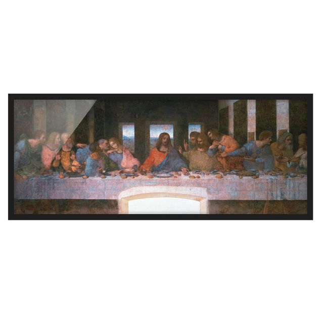 Framed poster - Leonardo Da Vinci - The last Supper