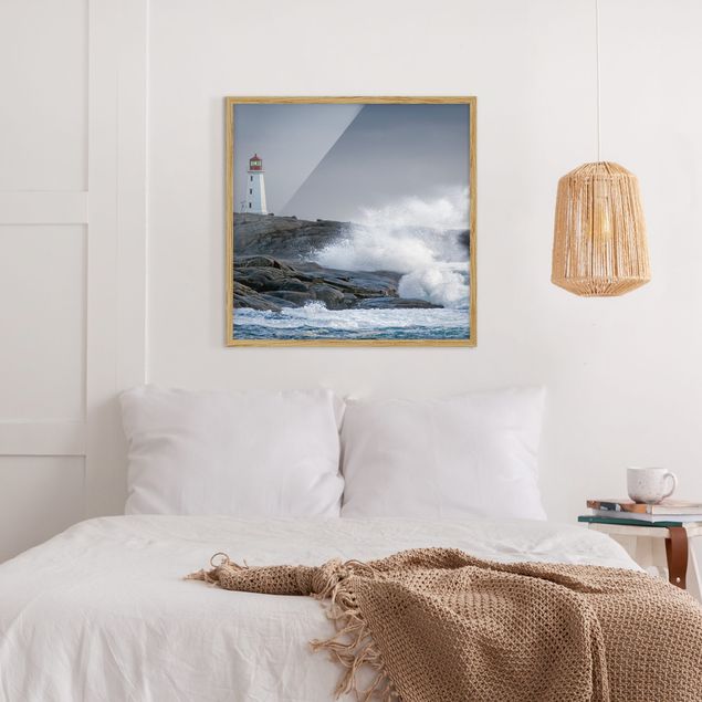 Framed poster - Lighthouse