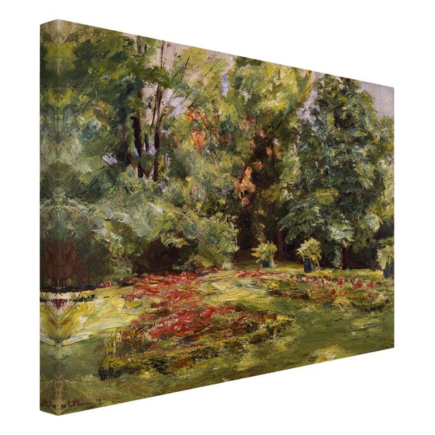 Canvas print - Max Liebermann - Flower Terrace Wannseegarten