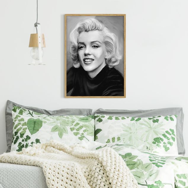 Framed poster - Marilyn In Private