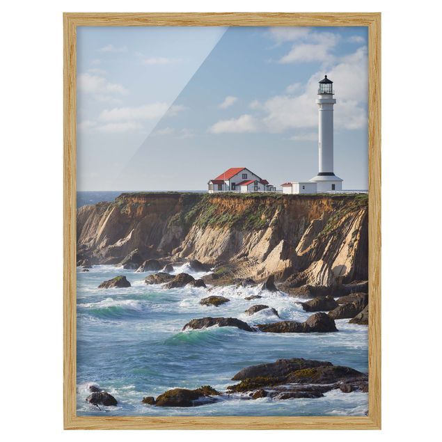 Framed poster - Point Arena Lighthouse California