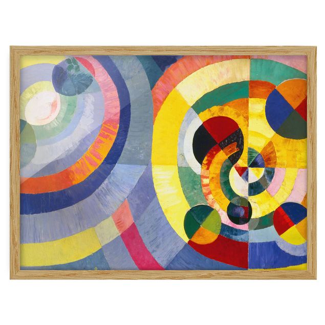 Framed poster - Robert Delaunay - Circular Forms