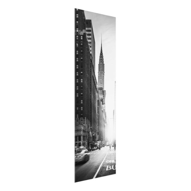 Glass print - Lively New York