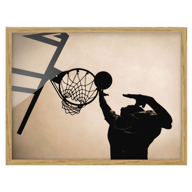 Framed poster - Basketball