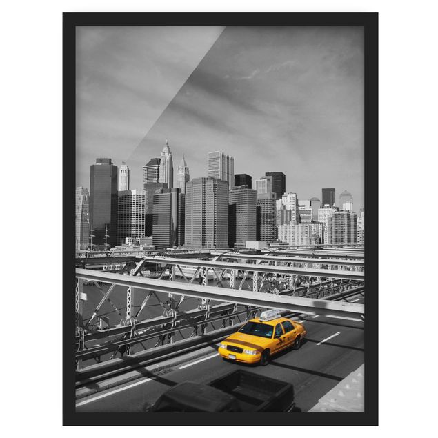 Framed poster - Taxitrip to the other Side