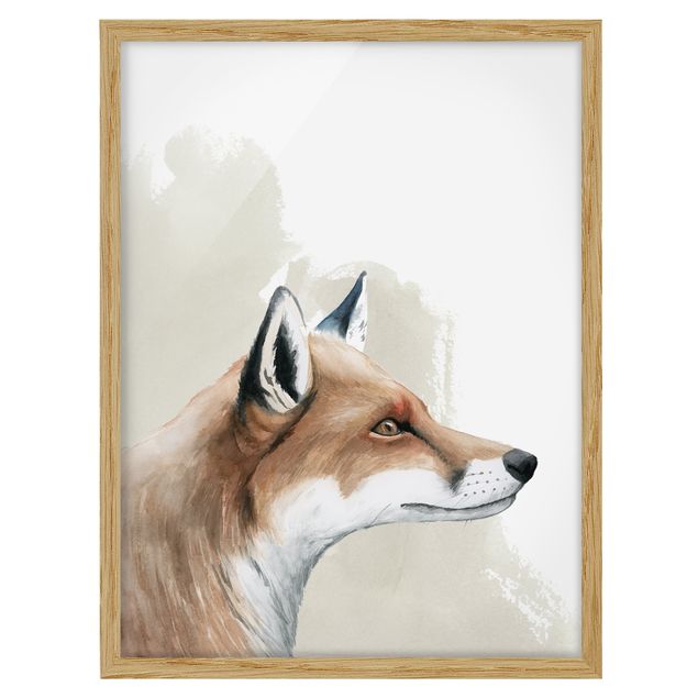 Framed poster - Forest Friends - Fox