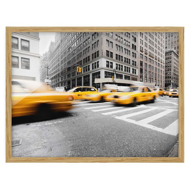 Framed poster - Bustling New York