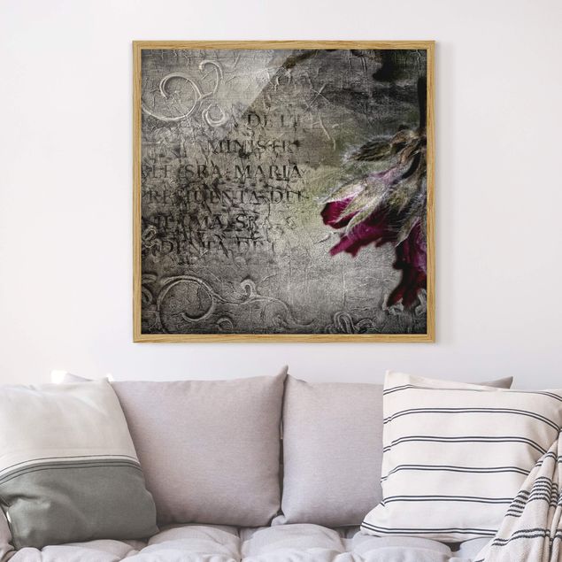 Framed poster - Mystic Flower